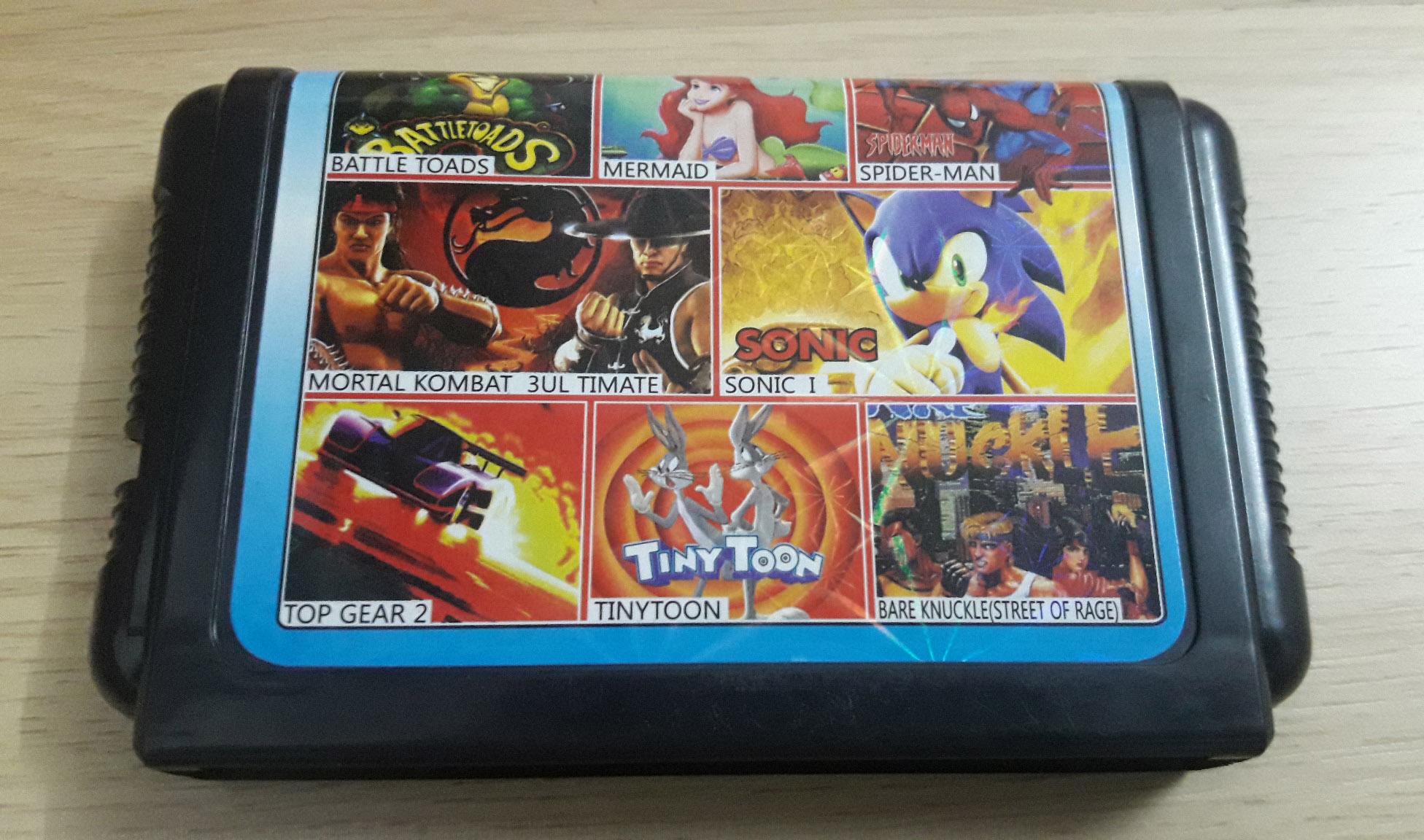 Băng game cho máy SEGA 16 bit, máy game 16 bit (6 nút)