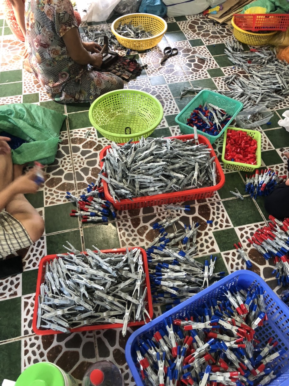 KẸP BÌNH ẮC QUY-(10 CẶP XÁM)