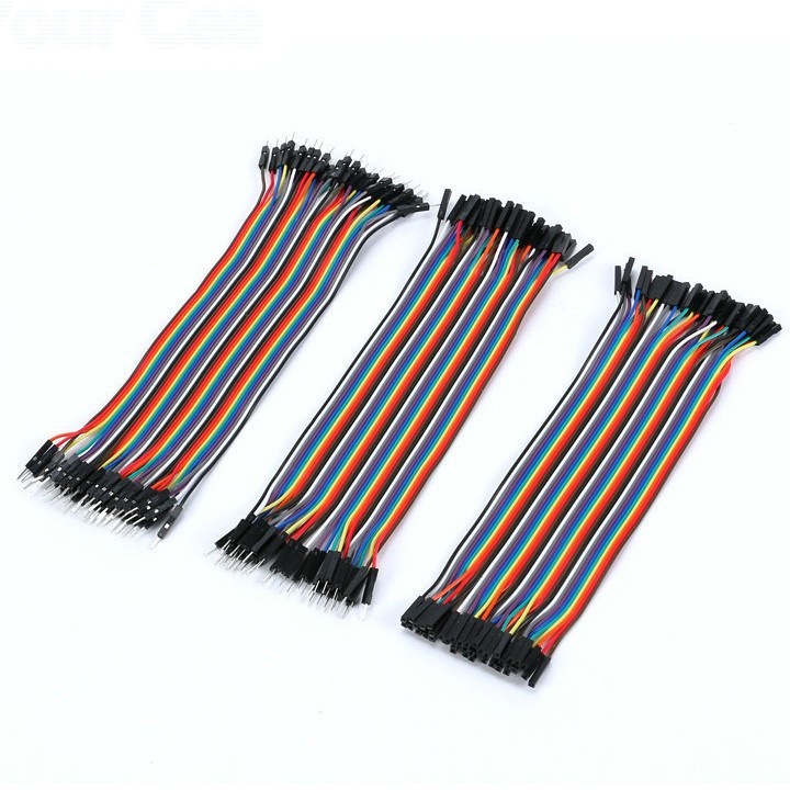 Bộ 40 Dây test board 20cm (Đực cái, đực đực, cái cái)