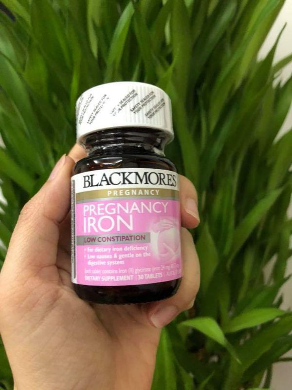 Sắt cho bà bầu Blackmores Úc 30v