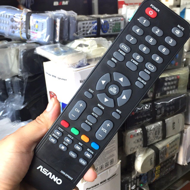 ASANO LCD - Remote điều khiển Tivi ASANO LCD thường không internet (Giống mẫu mới xài được)