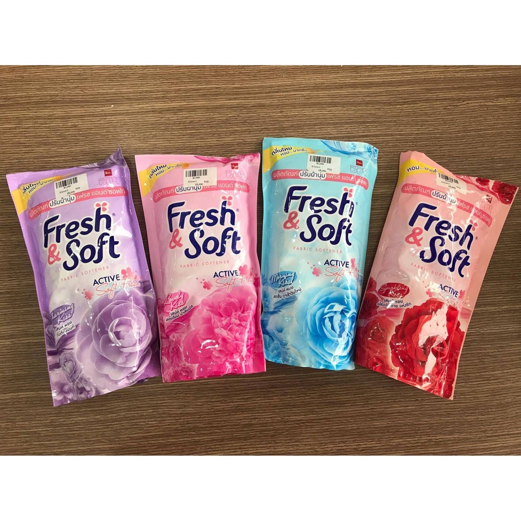 [HCM]Nước xả vải Fresh-Soft BỊCH 600ML THÁI LAN