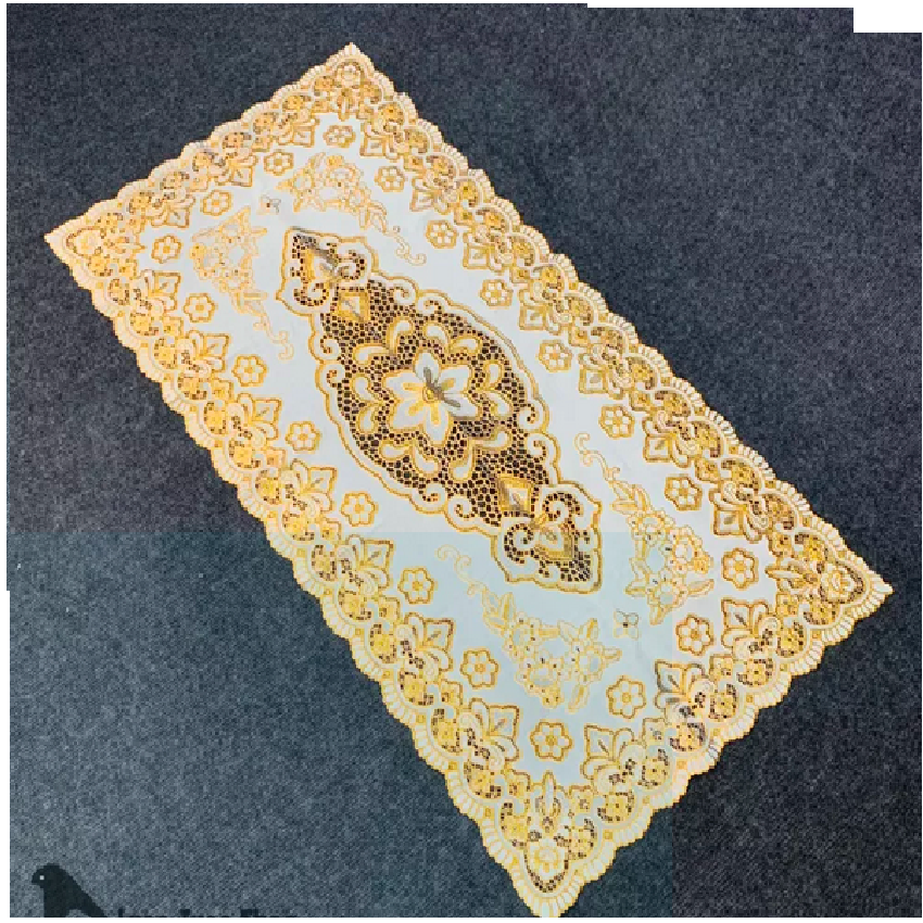 Khăn trải bàn 40*80cm họa tiết sang - họa tiết ngẫu nhiên