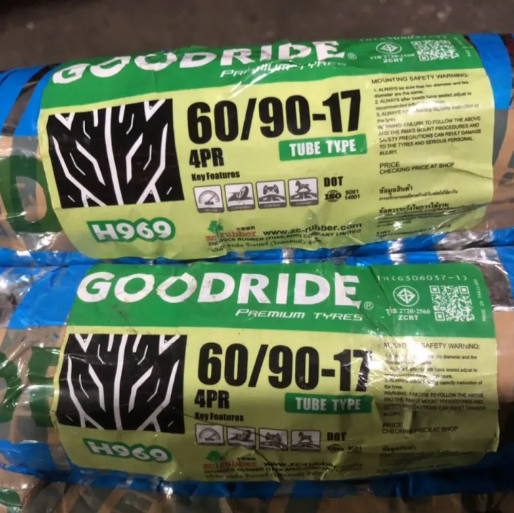 Lốp (Vỏ) GOODRIDE nhập Thái 60/90-17 (dành cho xe sử dụng ruột)