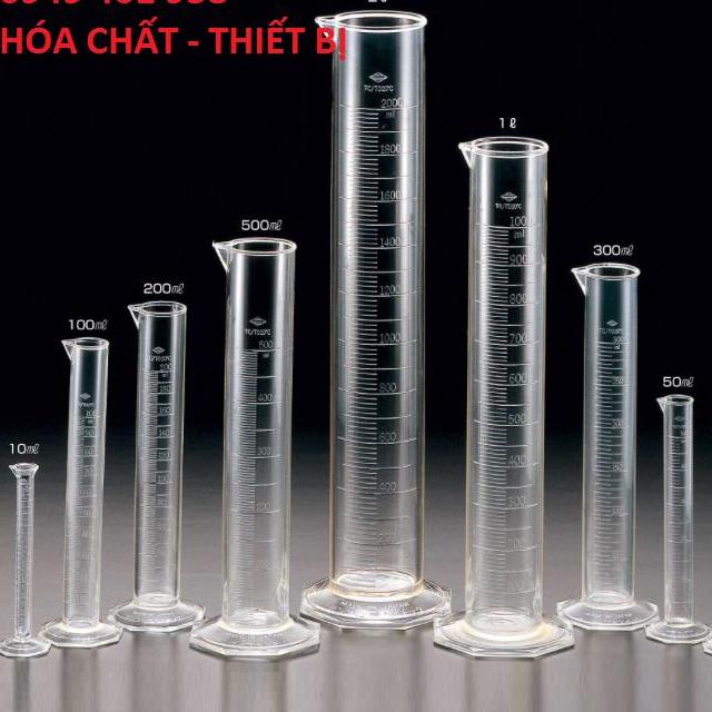ống đong Thủy Tinh các cỡ 5ml-1000ml