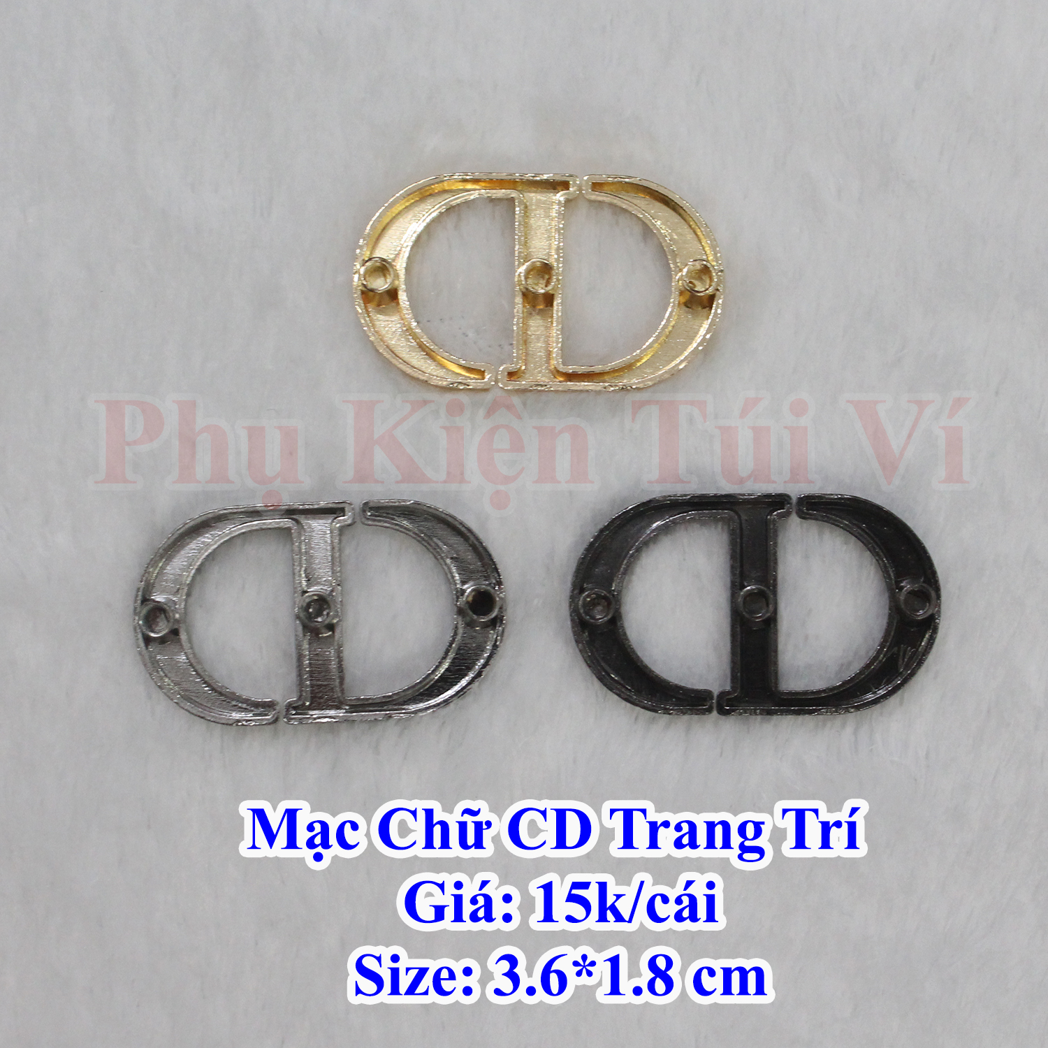 Mạc chữ CD trang trí 15k/cái làm túi xách