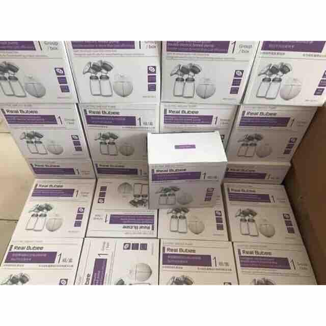 Máy hút sữa điện đôi real bubee hút êm như bé bú