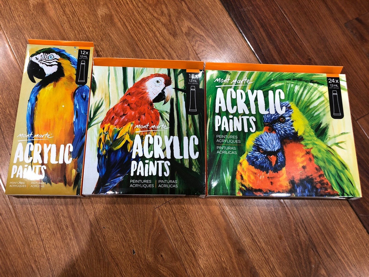 Màu acrylic Mont Marte dạng tuýp 12ml