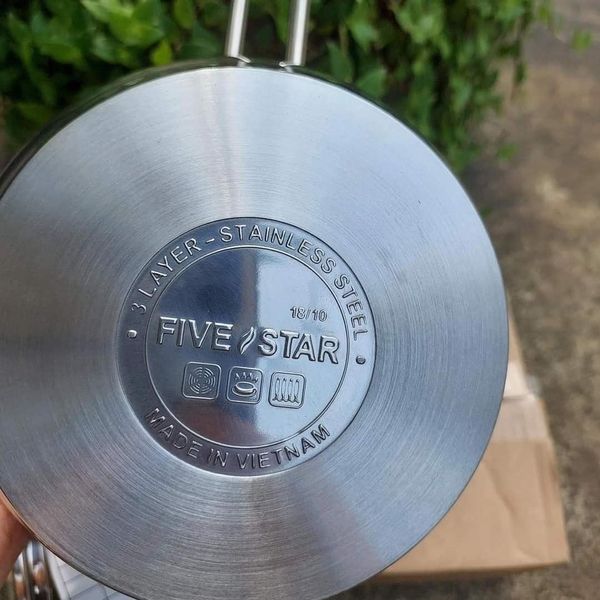 Quánh Inox Five Star 12cm/16cm