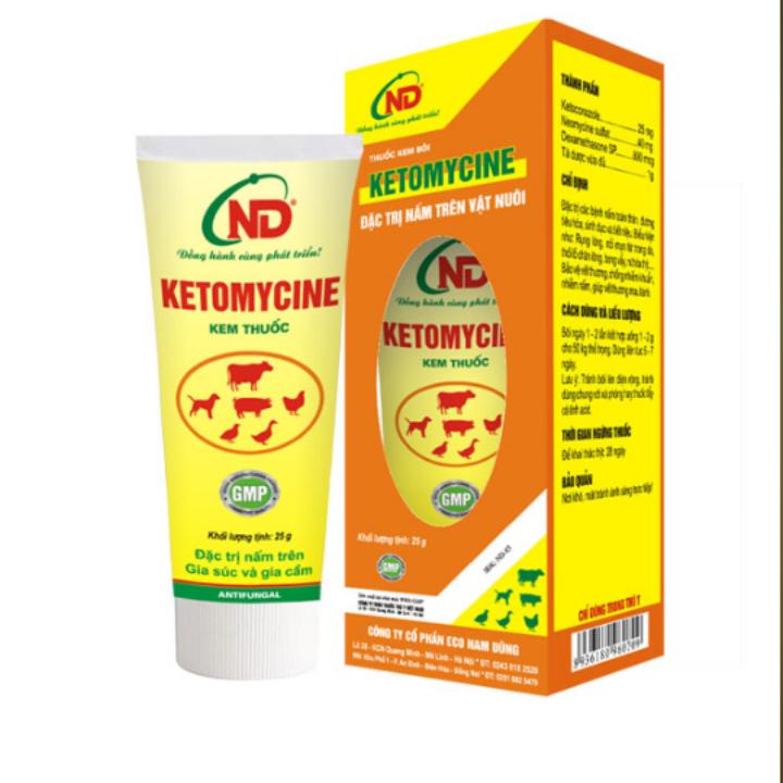 Thuốc gà đá Ketomycin [25 g] nấm, lát mào gà