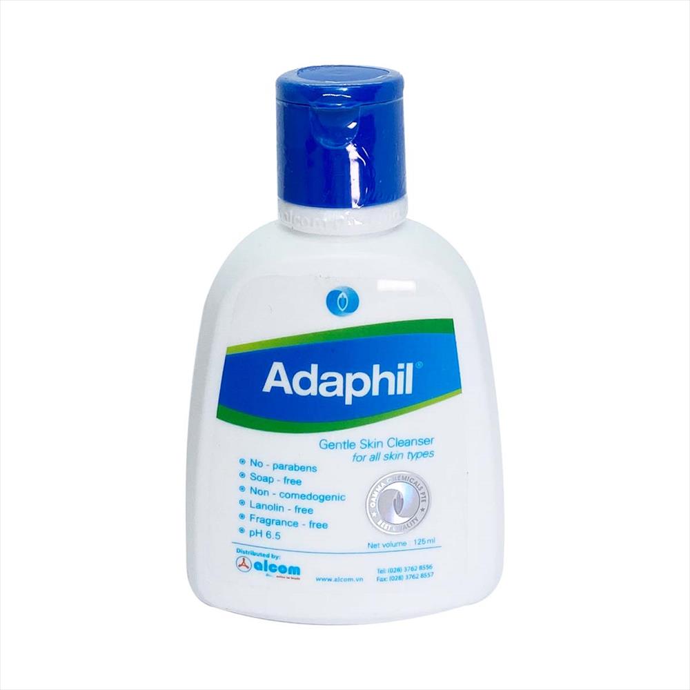 Sữa rửa mặt adaphil chai 125ml dành cho da nhạy cảm