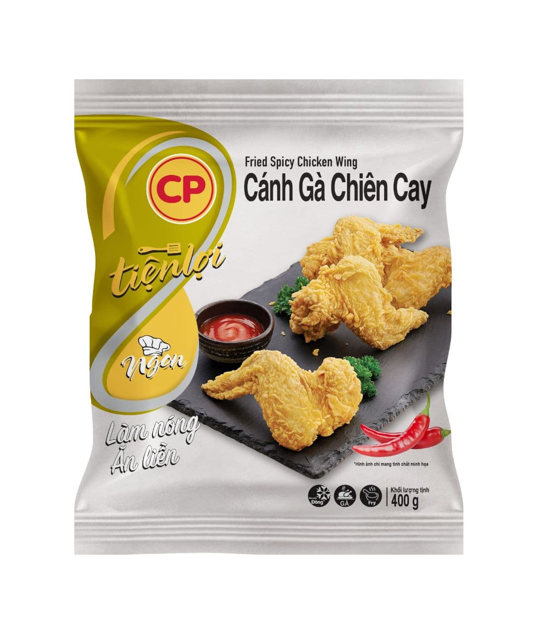 [HCM 2H] CP - Cánh Gà chiên giòn 400g