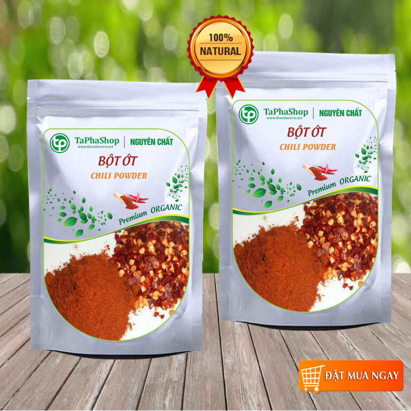 bột ớt nguyên chất 100g