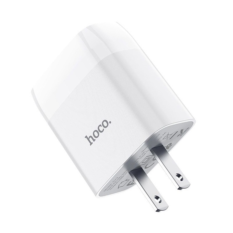 CỐC SẠC NHANH 2 CỔNG HOCO C892.4A-CHÍNH HÃNG HOCO C89