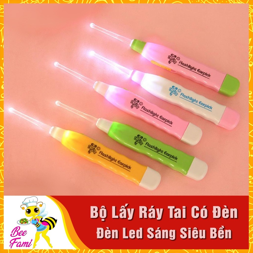 DỤNG CỤ LẤY RÁY TAI CÓ ĐÈN CHO BÉ