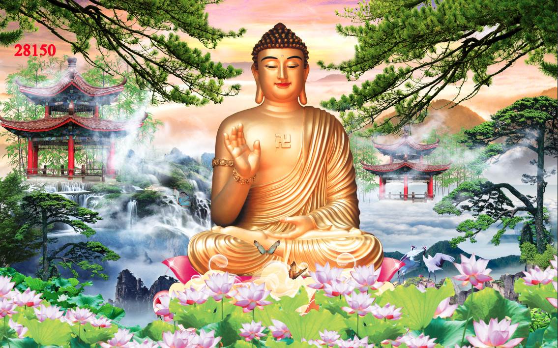 Tranh dán tường 3D Phòng Khách/Cành Hoa Mai trắng(Đã tích hợp sẵn keo)