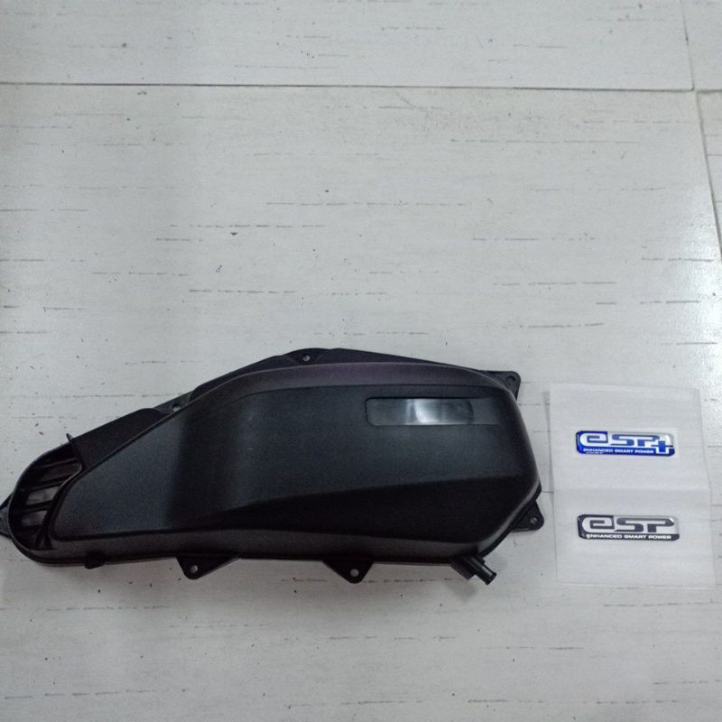 Nắp pô e honda + tem esp air blade ab 125/ click 125 vario 2015 2016 2017