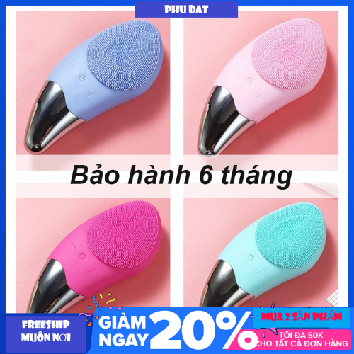 Máy rửa mặt massage nâng cơ XPX7 máy rửa mặt silicon mềm chống nước RM03. Mua 2 giảm 10% Fllow shop giảm 20k