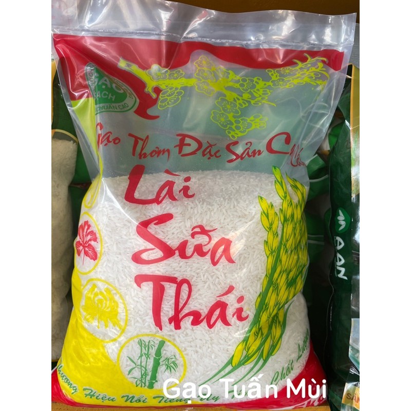 Gạo Lài Sữa  (bao 5ky nilong)