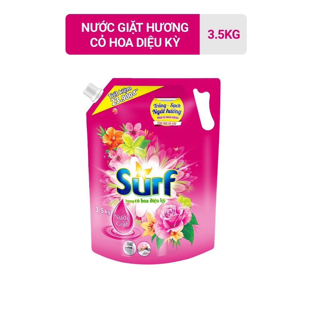 Nước giặt surf túi 3.5kg