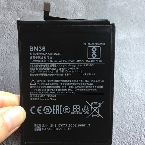 Pin xiaomi mi x6 mi a2 bn36