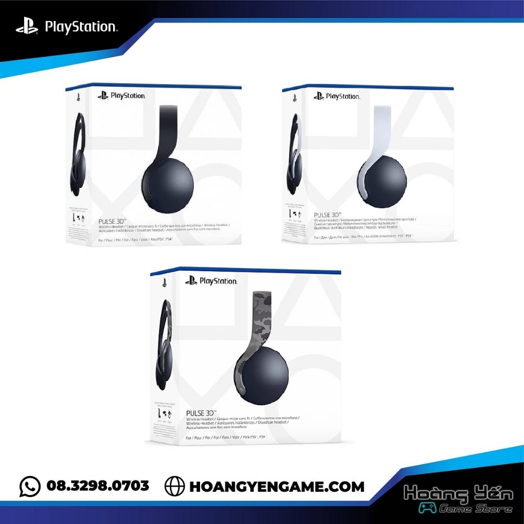 [HCM]Tai Nghe PULSE 3D Wireless Headset PS5