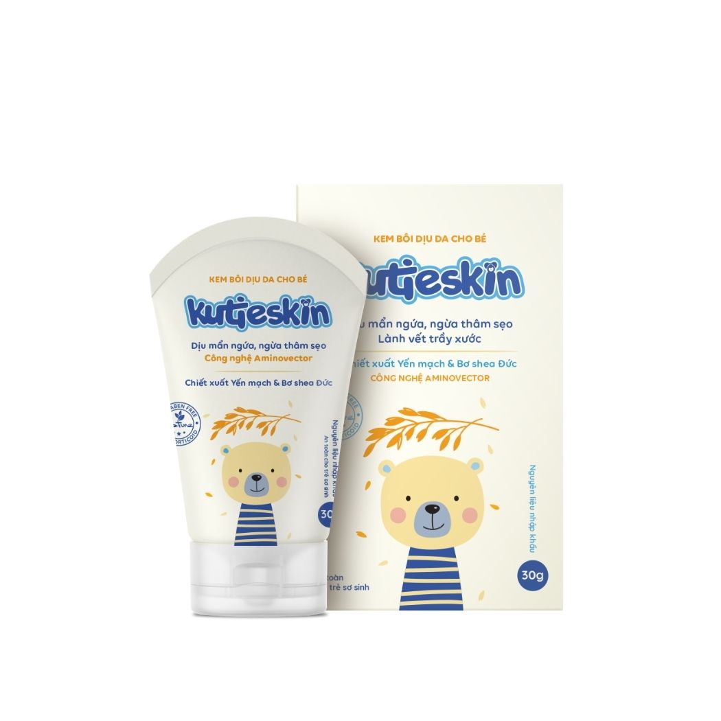 Kutieskin 30gr - Kem mẩn ngứa hăm  muỗi đốt côn trùng cắn