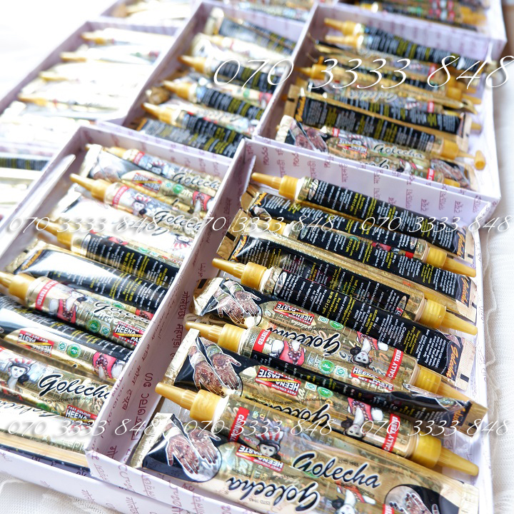 MỰC XĂM HENNA ẤN ĐỘ KÈM HÌNH STICKER
