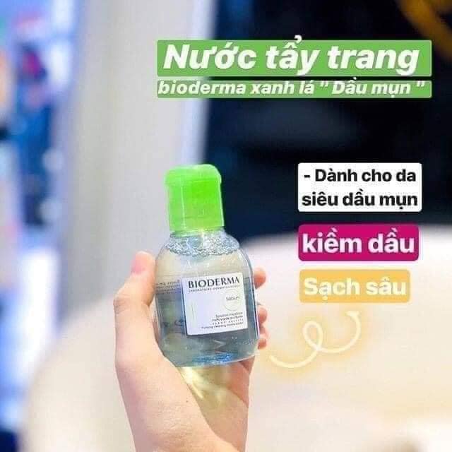 Nước tẩy trang Bioderma Sensibio H2O 100ml