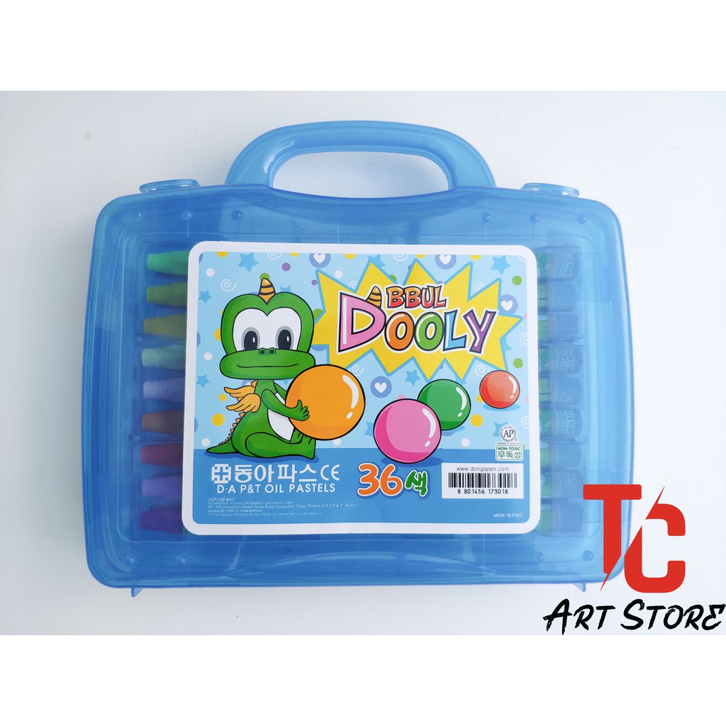 Bút Sáp Dầu 24/ 36/ 48 Màu Dooly