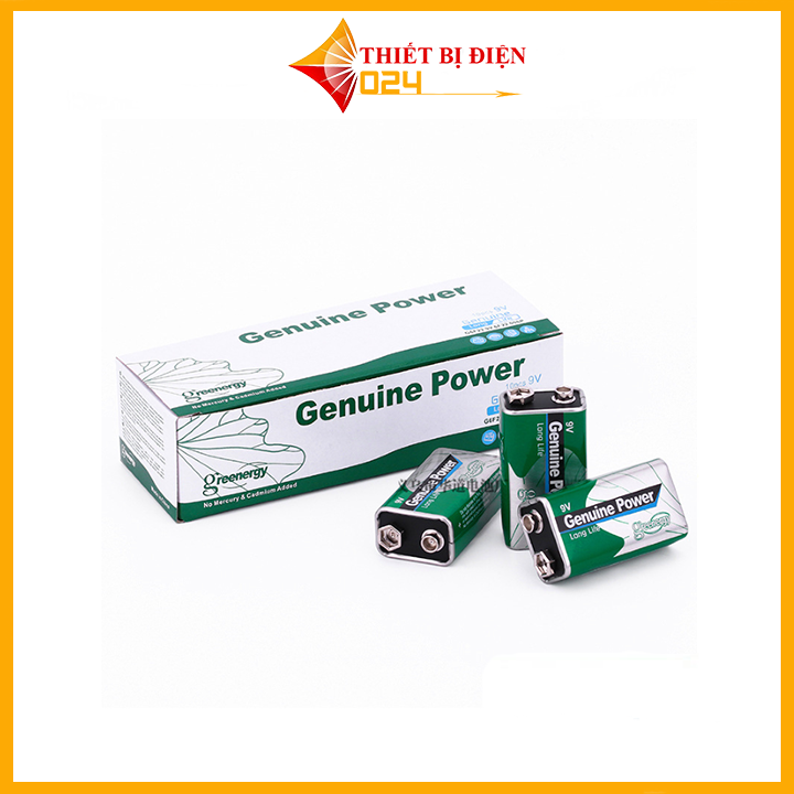 Pin vuông 9V Genuine Power chính hãng