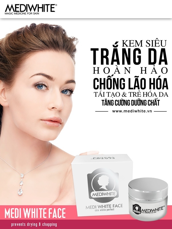 Kem trắng da mặt Medi White Face 30g