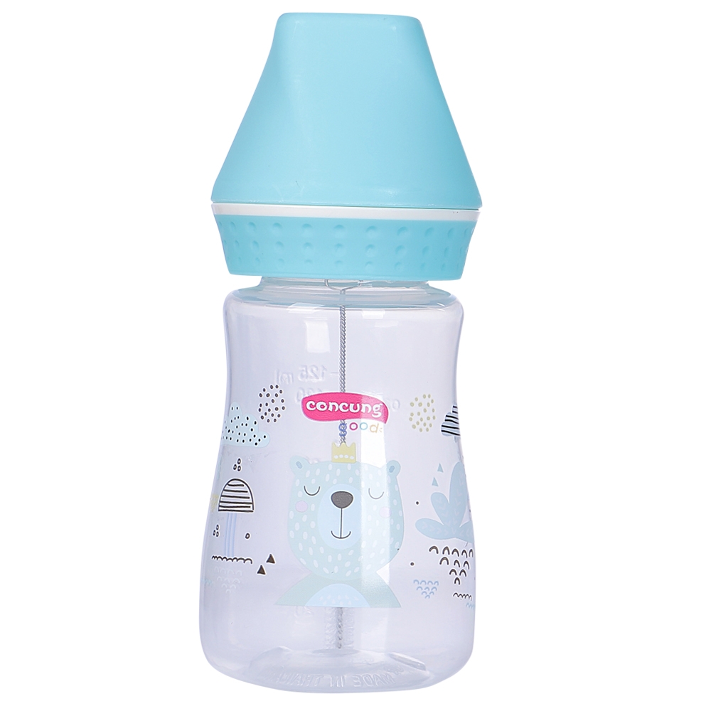 Bình sữa ConCung Good cổ thường 125ml (Xanh dương)