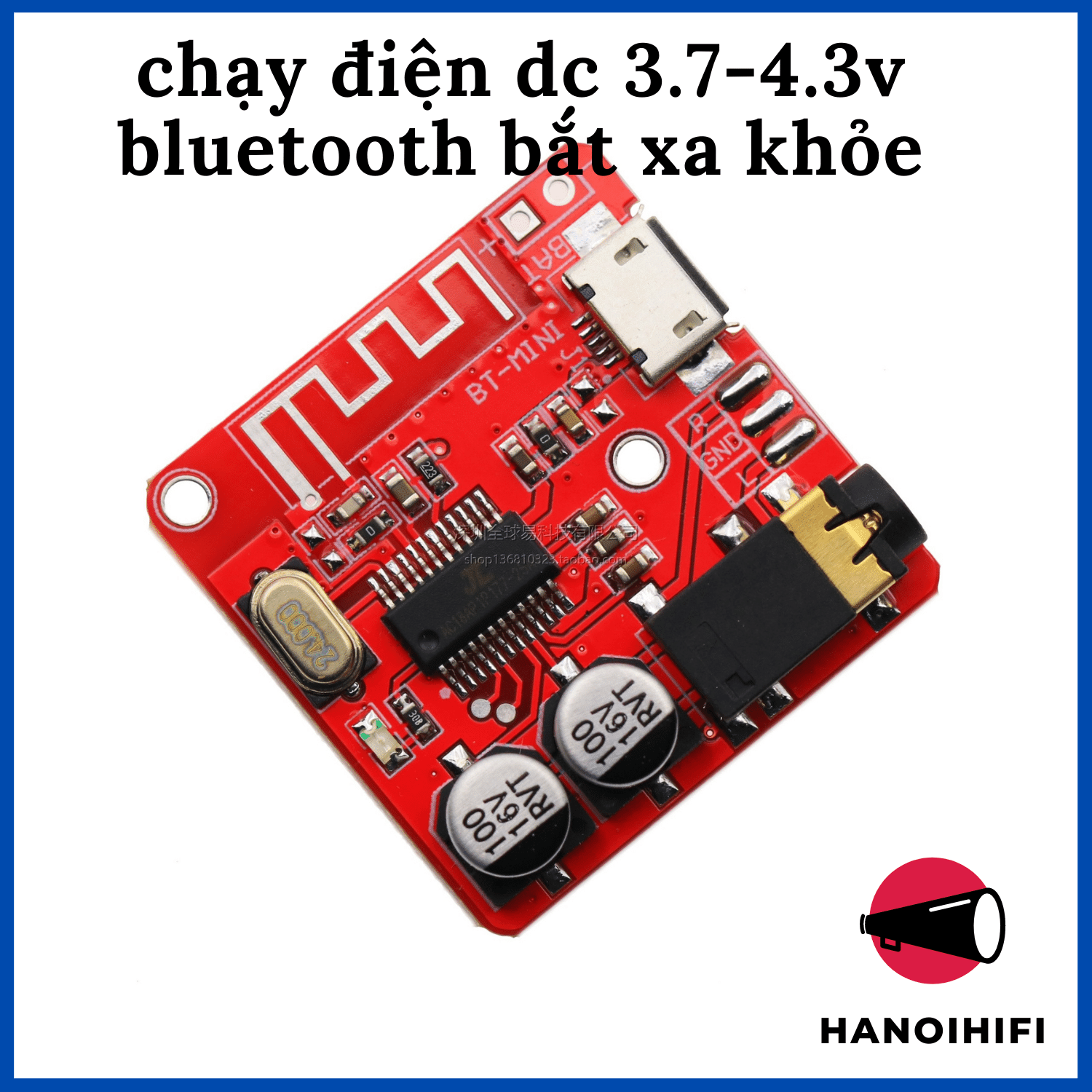 Mạch bluetooth 5.0 nguồn 5v micro USB XY-BT-MINI