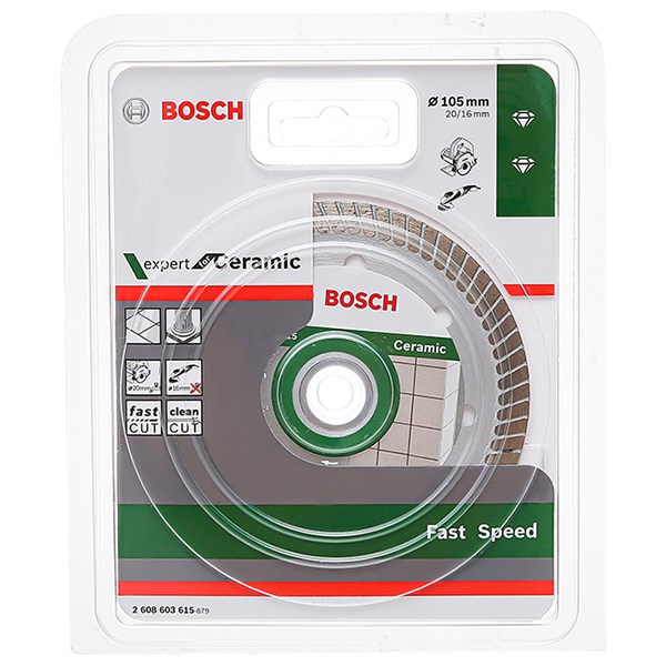 Đĩa cắt Ceramic Bosch 2608603615 105x16mm