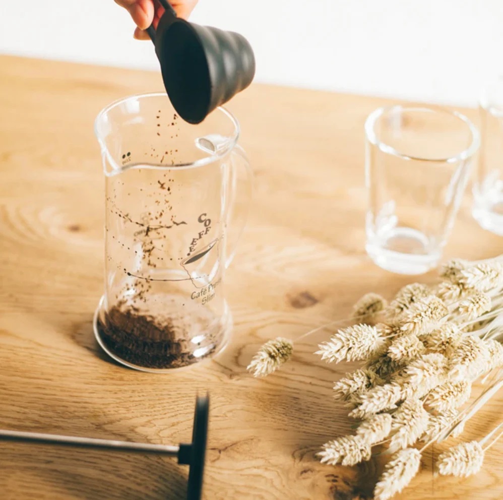 Bình Pha Cà Phê French Press Hario Cafe Press Slim S 240ml