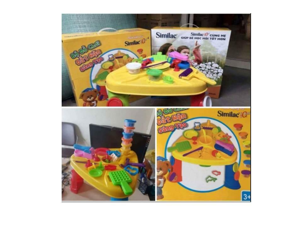 [HCM]Bộ đồ chơi đất nặn sáng tạo Similac gồm 28 pcs