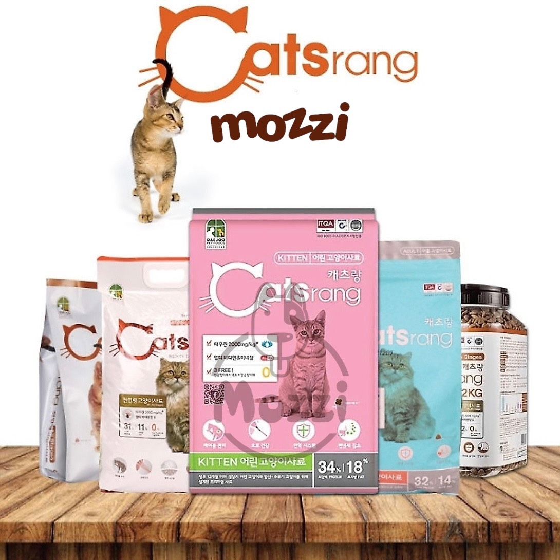[400g - 1.5kg - 2kg] Thức ăn hạt Catsrang Kitten cho mèo con