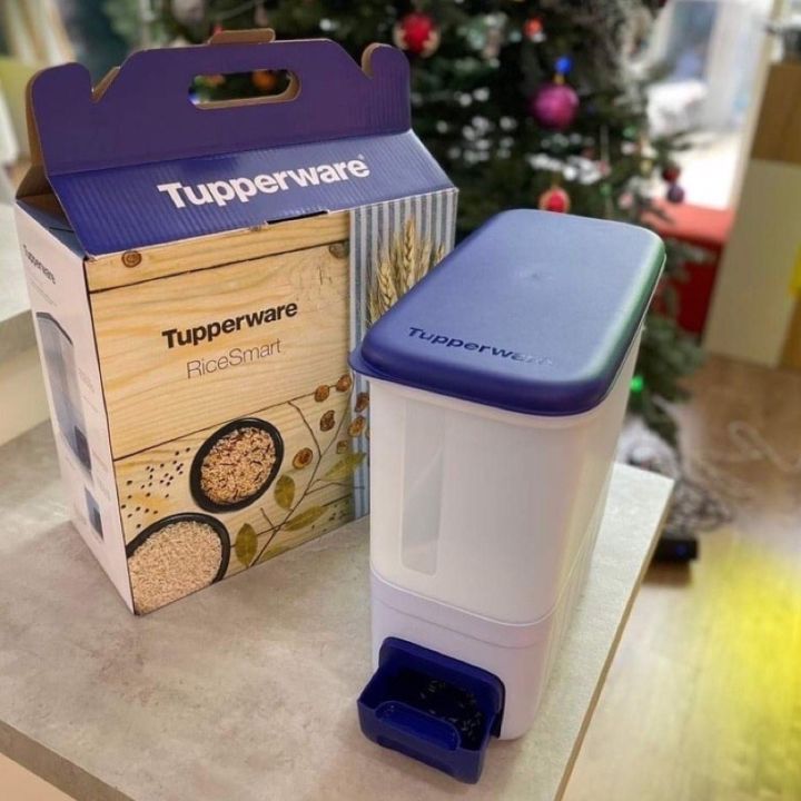 (Hàng chính hãng) Thùng đựng gạo Tupperware Rice Dispencer 10kg