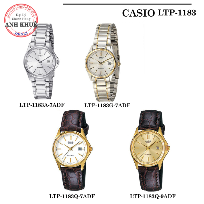 [BH 1 NĂM] Đồng hồ nữ Casio Standard chính hãng Anh Khuê LTP-1183 LTP-1183A LTP-1183G LTP-1183Q