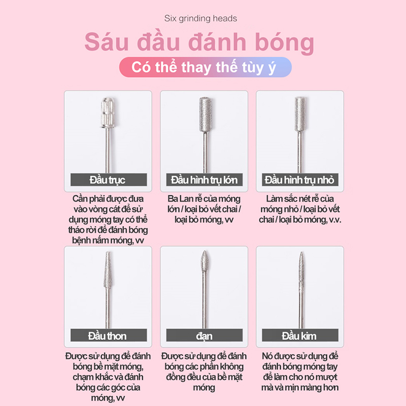 [HCM]【Urbeauty Mall】Máy mài móng bột thường，