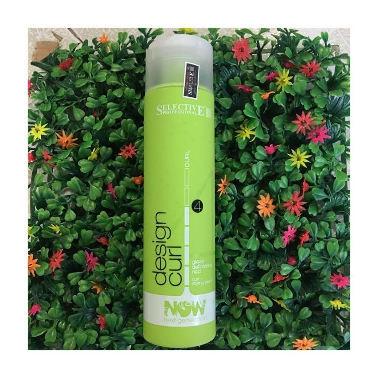 GEL TẠO KIỂU TÓC UỐN SELECTIVE DESIGN CURL Ý 250ML