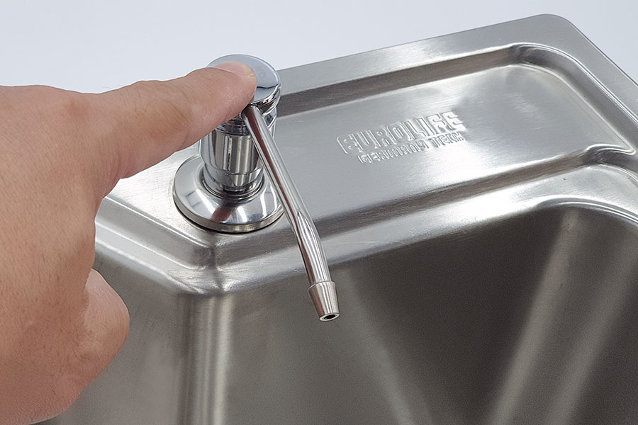 Bình xịt nước rửa chén Inox SUS 304 250ml Eurolife EL-BRC01 (Trắng bạc)