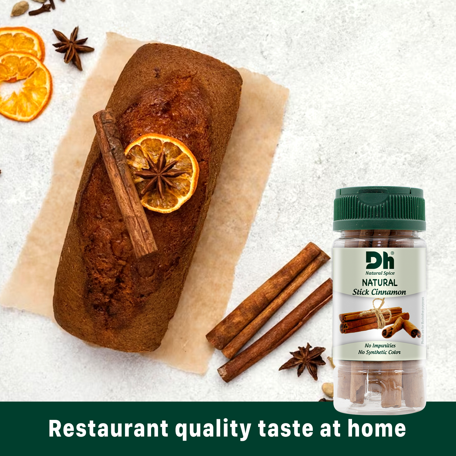 Natural Quế cây 20gr Dh Foods