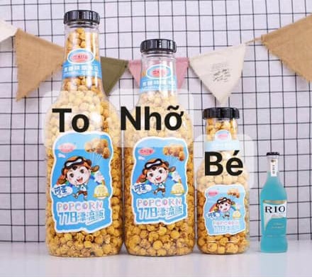 Chai Bắp Rang Bơ Siêu To Khổng Lồ