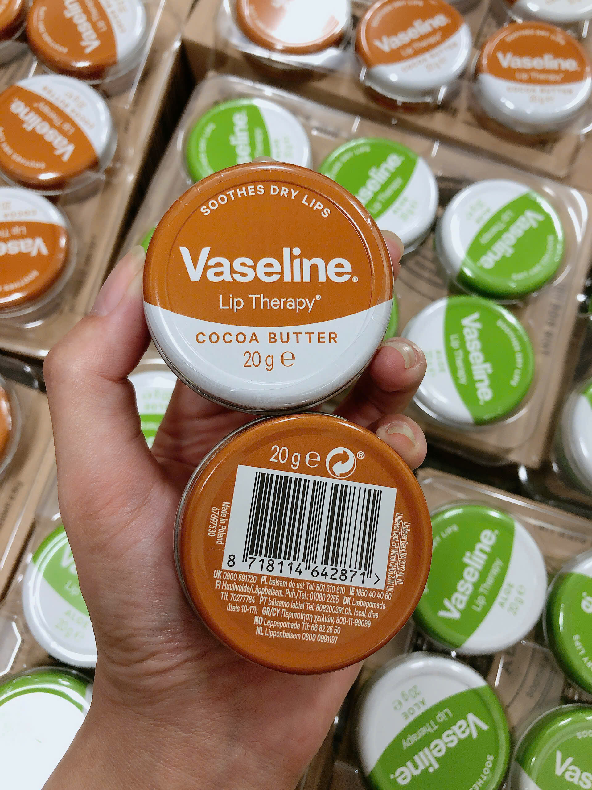 Sáp dưỡng môi Vaseline Lip Therapy 20g