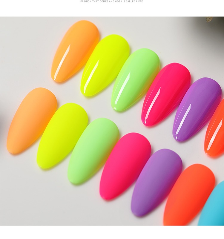 [HCM]Sơn gel AS red - Màu neon mã AIM