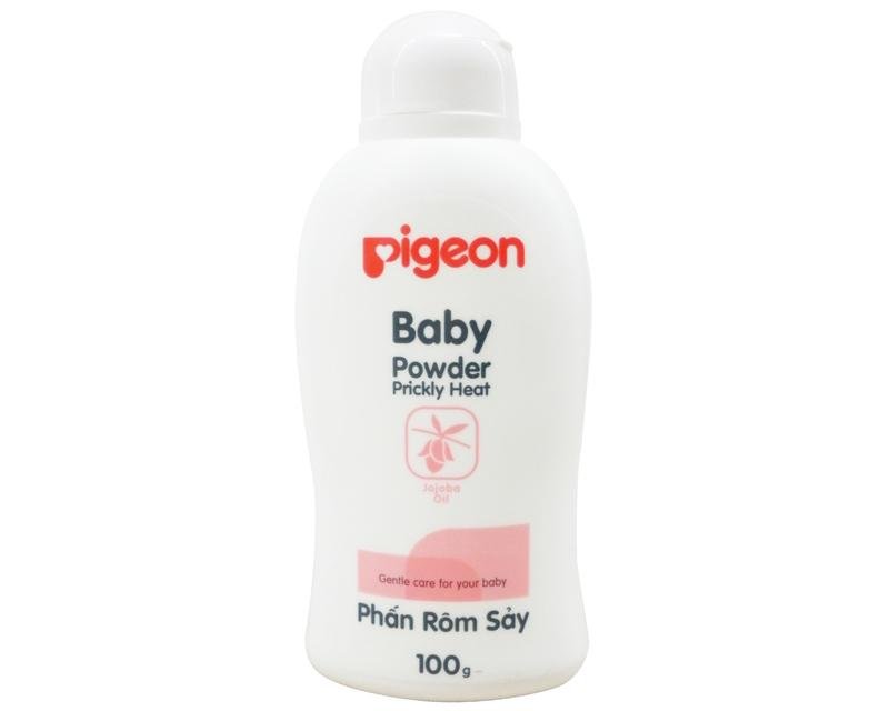 Bộ 4 Hủ Phấn Rôm Sảy Pigeon 100g - phan rom cho be