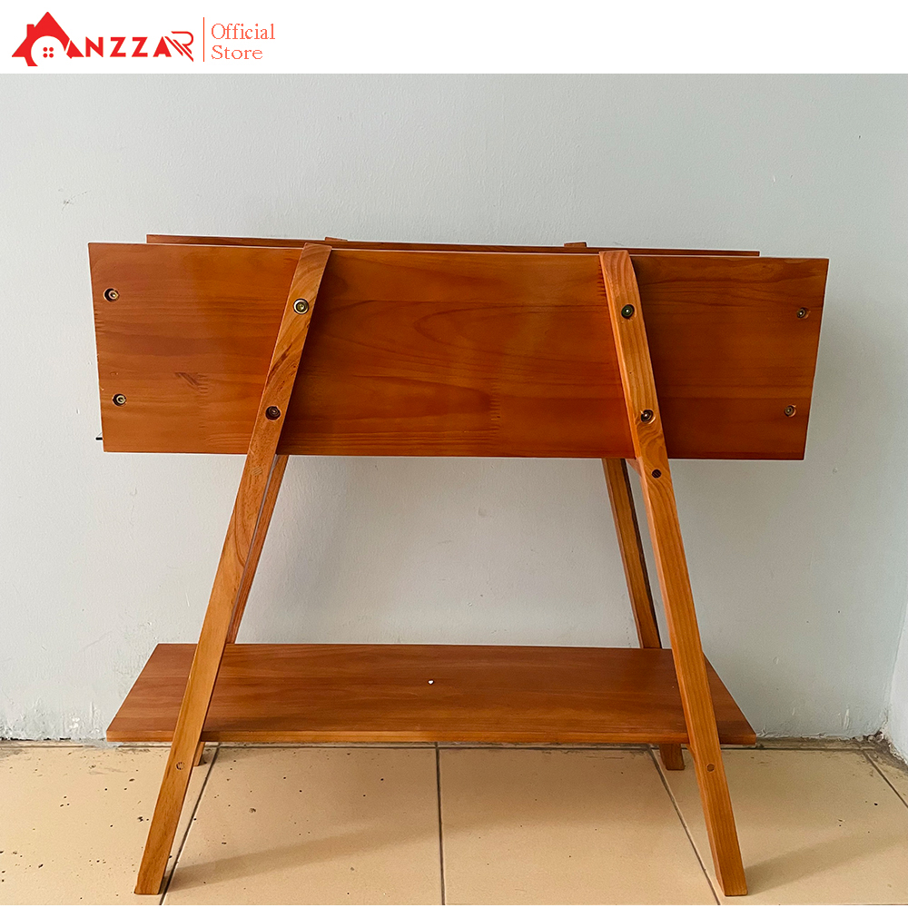 Chậu gỗ trồng cây trang trí-02