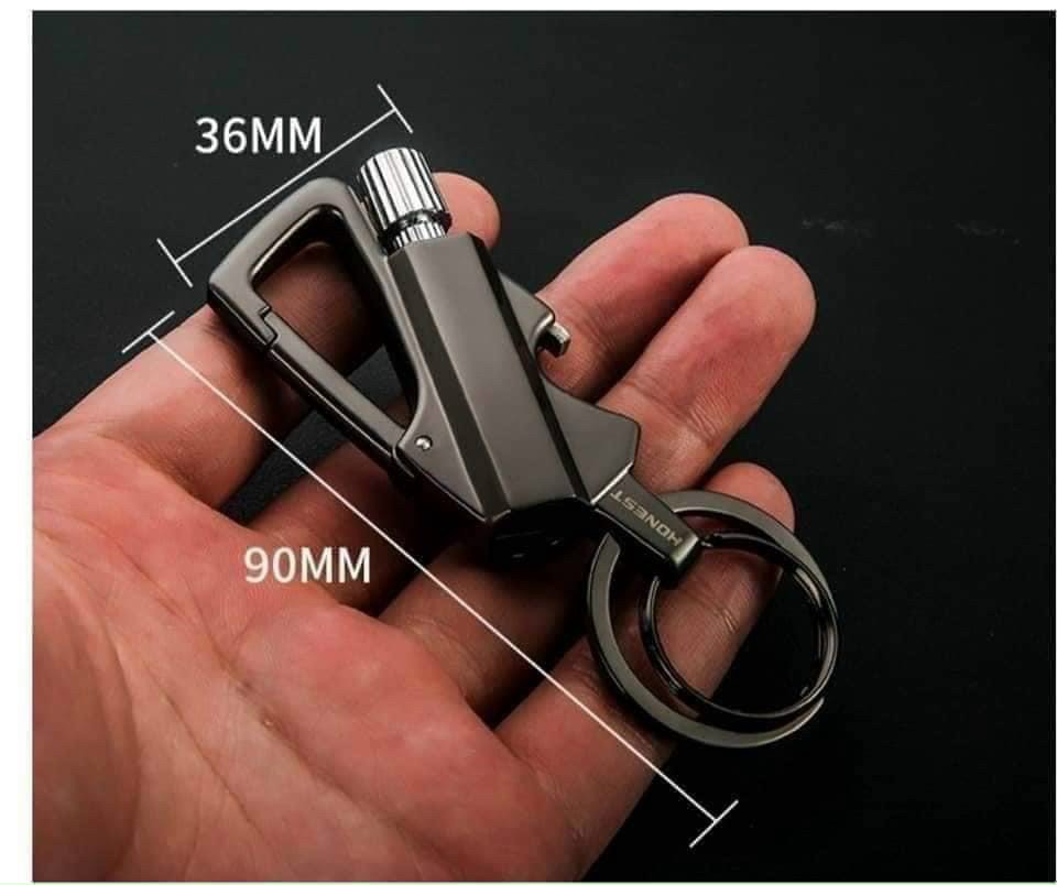 Móc khóa kiêm bật lửa đa năng